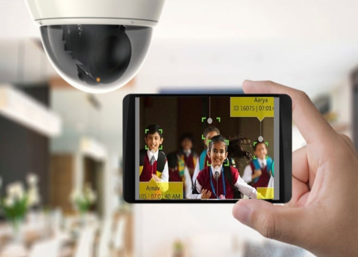 AI POWERED SURVELILANCE BASED ATTENDANCE & VISITOR MANAGEMENT SOLUTIONS IDEAL FOR LARGE CAMPUS